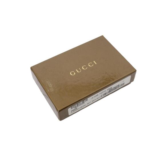 894. Gucci Brown GG Canvas Leather Key Case with Box - Picture 4 of 8